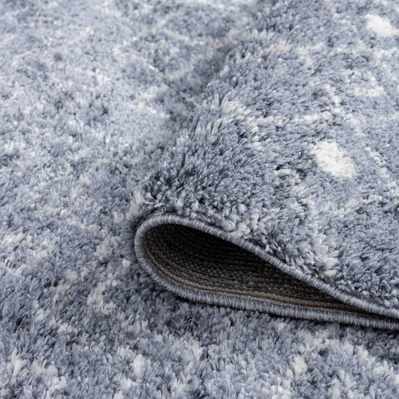 Dakota Fields Magee Performance Dark Gray/Cream Rug & Reviews Wayfair